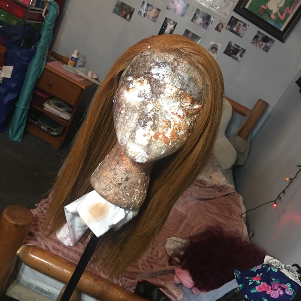 Honey Blonde Lace front wig